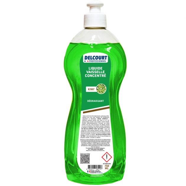 Liquide vaisselle mains concentré kiwi Delcourt Liquide vaisselle mains concentré kiwi Delcourt