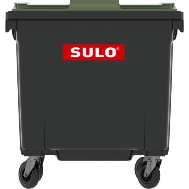 Conteneur poubelle 4 roues sans prise ventrale 770 L Citybac Sulo Conteneur poubelle 4 roues sans prise ventrale 770 L Citybac Sulo