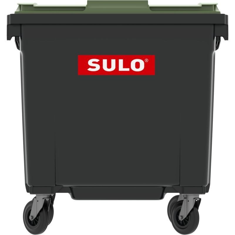 Conteneur poubelle 4 roues sans prise ventrale 770 L Citybac Sulo Conteneur poubelle 4 roues sans prise ventrale 770 L Citybac Sulo