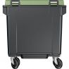 Conteneur poubelle 4 roues sans prise ventrale 770 L Citybac Sulo