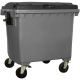 Conteneur poubelle 4 roues 1100 L