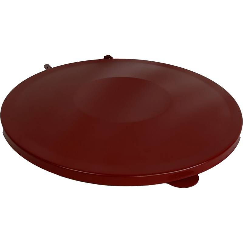 Couvercle support sac poubelle 80 à 110L rouge