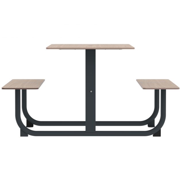 Table pique nique à fixer anthracite Symphonie Extreme Table pique nique à fixer anthracite Symphonie Extreme