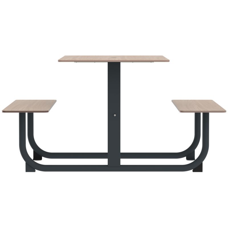 Table pique nique à fixer anthracite Symphonie Extreme Table pique nique à fixer anthracite Symphonie Extreme