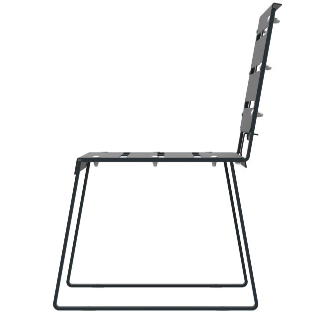 Banc public en métal à fixer Ballade