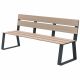Banc public Ballade Extreme HPL et acier