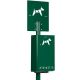 Distributeur de propreté canine sur pied Rossignol Hygeca