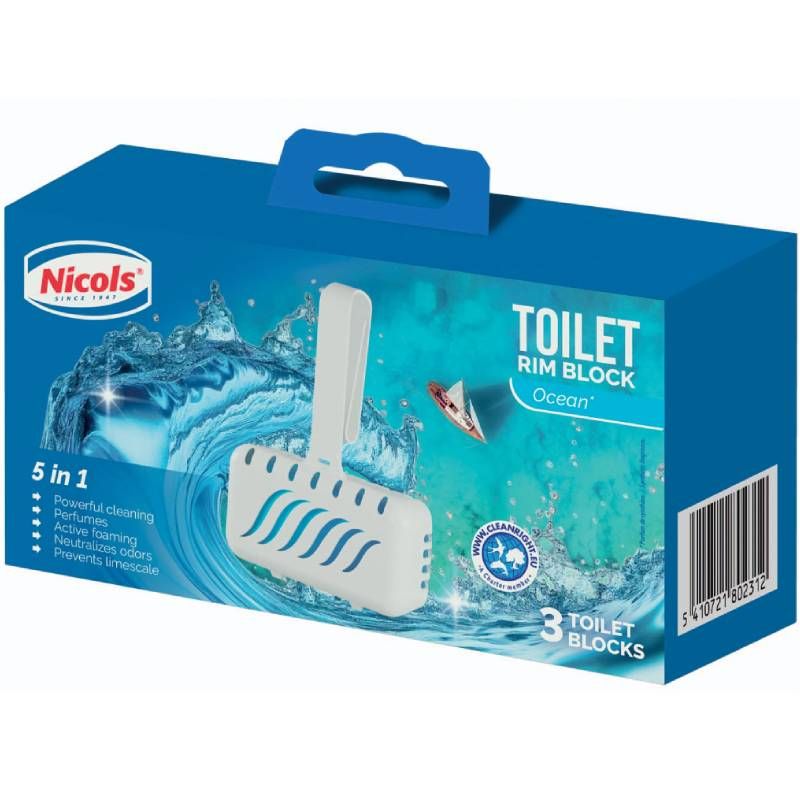 Boîte de 3 blocs WC Air Plus désodorisant - lot de 4