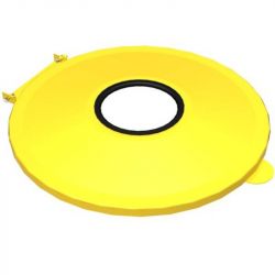 Couvercle poubelle​ tri sélecti pour support sac 80L - 110L Jaune