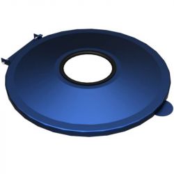 Couvercle poubelle​ tri sélecti pour support sac 80L - 110L Bleu