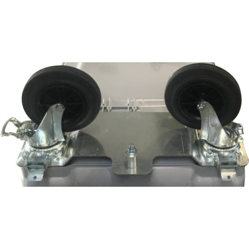 Timon d'attelage pour conteneur poubelle 4 roues