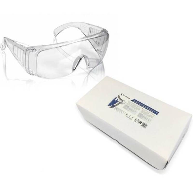 Lot De 2 Visières De Protection Avec Lunettes Intégrées - Anti-buée, Transparent, Réutilisable, Pour Adultes Et Enfants