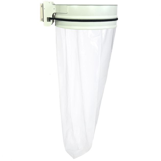 Support sac poubelle mural 110 L blanc Support sac poubelle mural 110 L blanc