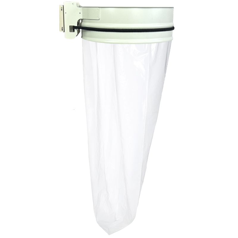 Support sac poubelle mural 110 L blanc Support sac poubelle mural 110 L blanc