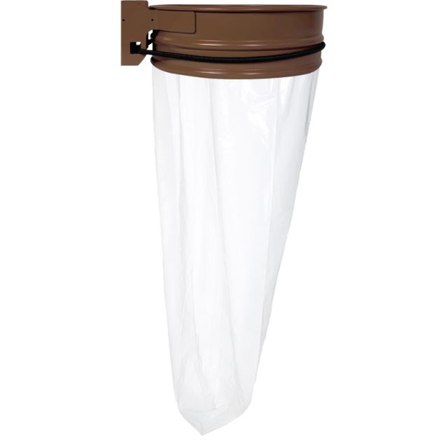 Support sac poubelle mural 110 L marron Support sac poubelle mural 110 L marron