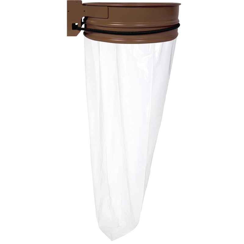 Support sac poubelle mural 110 L marron Support sac poubelle mural 110 L marron