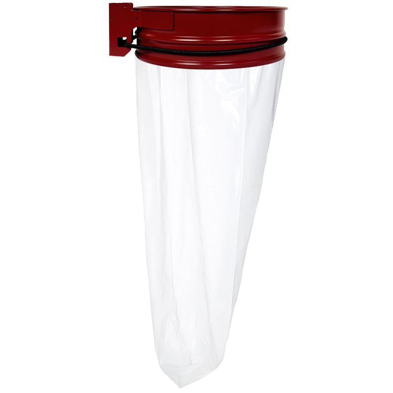 Support sac poubelle mural 110 L rouge Support sac poubelle mural 110 L rouge