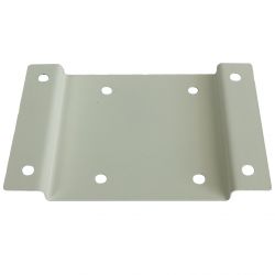 Fixation murale pour support sac poubelle 80L - 110L Blanc