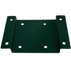 Fixation murale pour support sac poubelle 80L - 110L Vert
