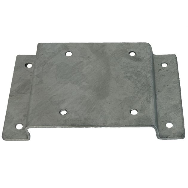 Fixation murale pour support sac poubelle 80L - 110L galavanisé