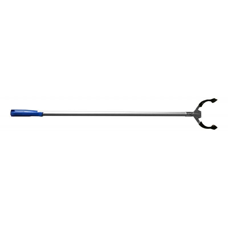 Pince ramasse-déchets aluminium avec poignée gâchette 100 cm Pince ramasse-déchets aluminium avec poignée gâchette 100 cm
