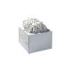 Chiffons textile d\'essuyage tissé blanc lavable - boîte distributrice de 10 kg