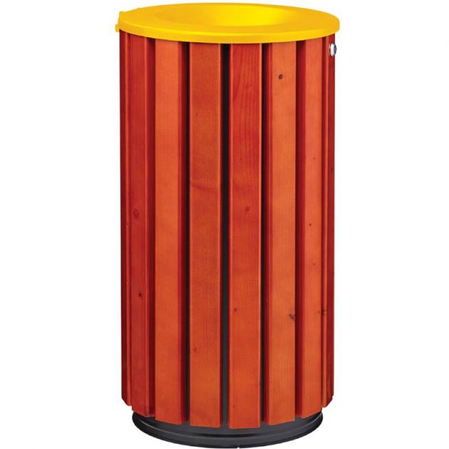 Corbeille zeno access jaune