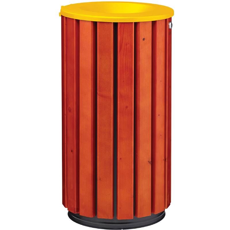 Corbeille zeno access jaune