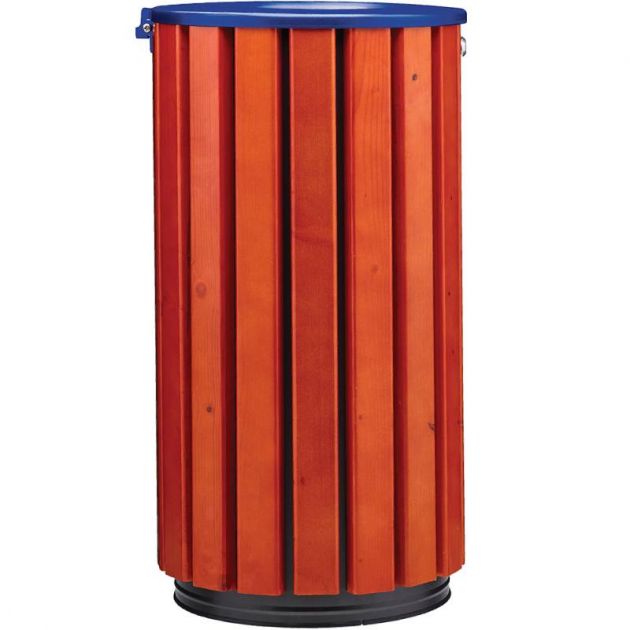 Corbeille zeno access bleu