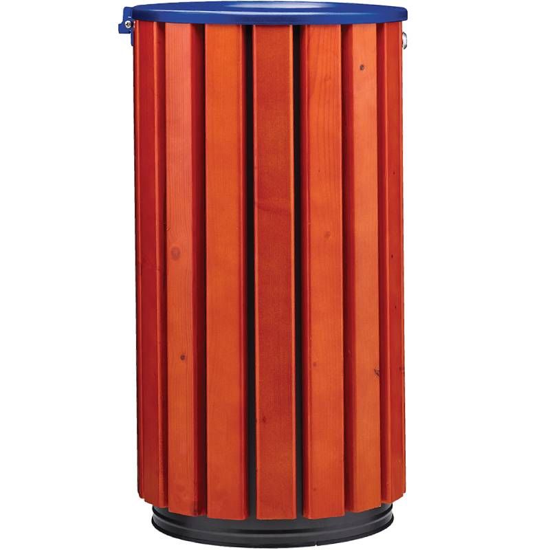 Corbeille zeno access bleu