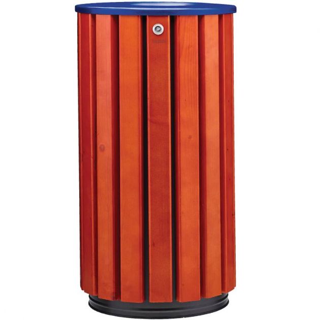 Corbeille zeno access bleu