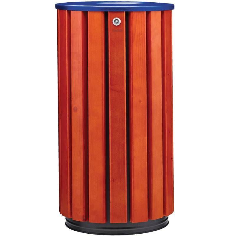 Corbeille zeno access bleu