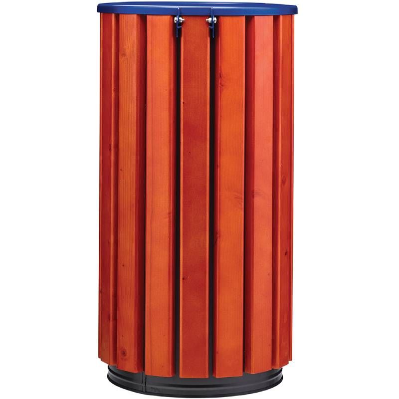 Corbeille zeno access bleu