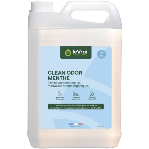 Odorisant sanitaires Clean Odor Le Vrai Professionnel 5L Odorisant sanitaires Clean Odor Le Vrai Professionnel 5L