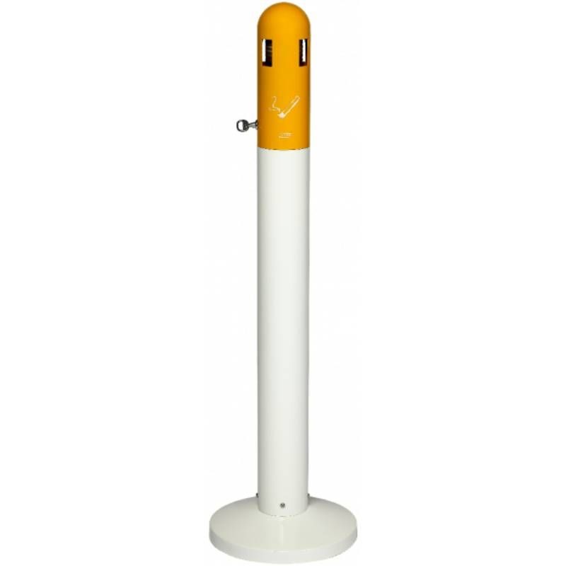 Cendrier sur pied tubulaire 3 L Pôle fumeurs Probbax Cendrier sur pied tubulaire 3 L Pôle fumeurs Probbax