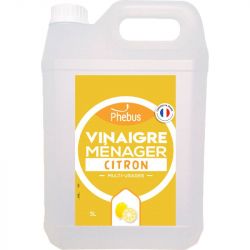 Vinaigre ménager 9° parfum citron Bidon 5L