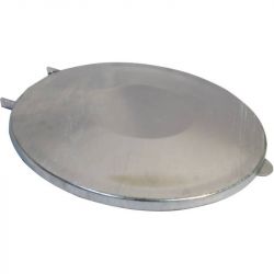 Couvercle support sac poubelle 80 à 110L Galvanisé