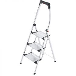 Marchepied pliable antidérapant aluminium 3 marches