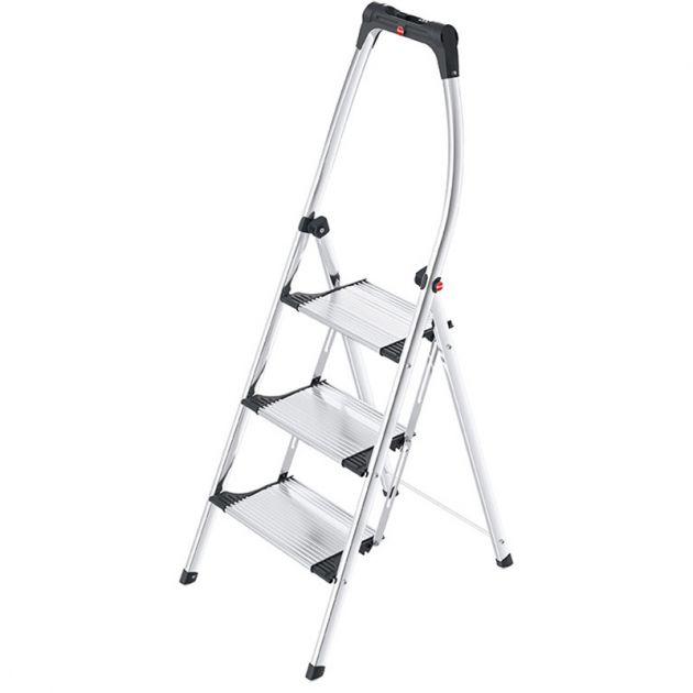 Marchepied pliable antidérapant aluminium 3 marches Marchepied pliable antidérapant aluminium 3 marches