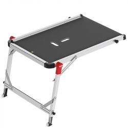 Plateforme de travail pour escalier en aluminium
