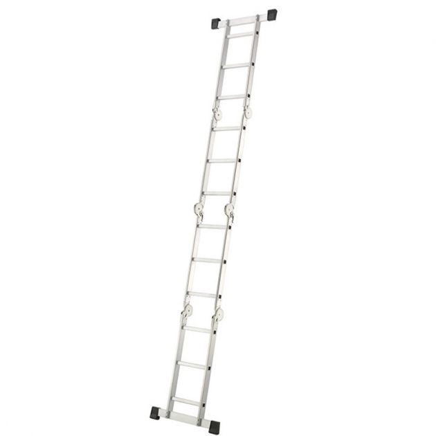 Echelle transformable 4 x 3 marche 4,35 m en aluminium echelle simple Echelle transformable 4 x 3 marche 4,35 m en aluminium echelle simple