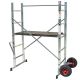 Echafaudage roulant de jardin tout terrain 3 m
