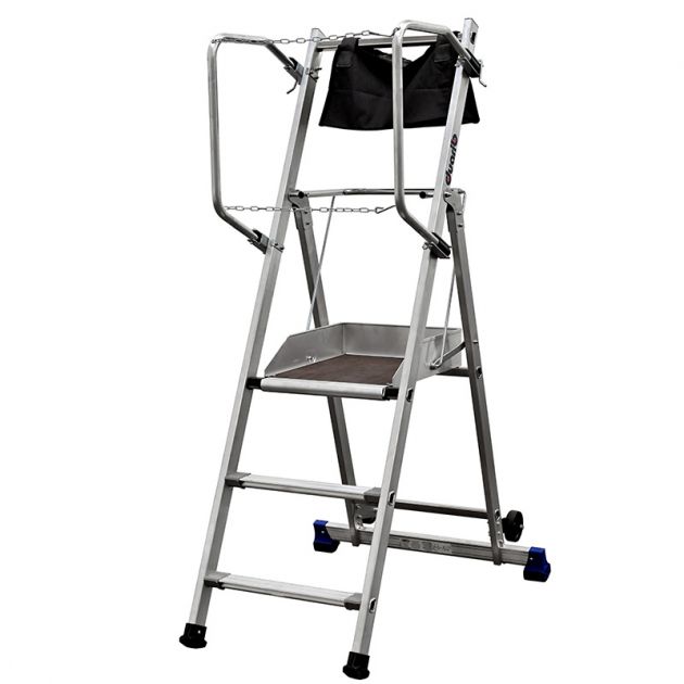 Plateforme individuelle de travail T REX Autostable 3 marches  Plateforme individuelle de travail T REX Autostable 3 marches