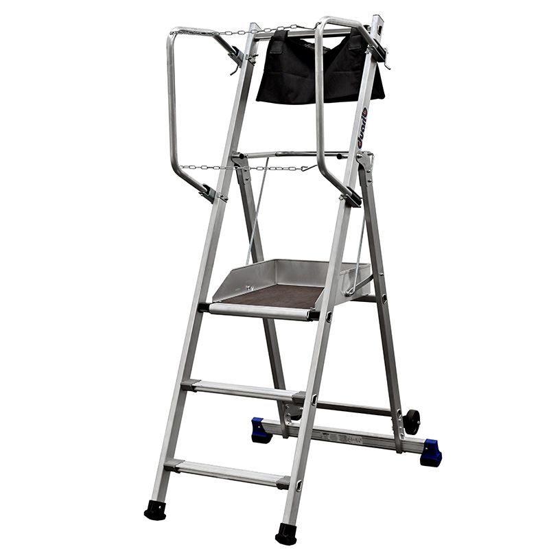 Plateforme individuelle de travail T REX Autostable 3 marches  Plateforme individuelle de travail T REX Autostable 3 marches