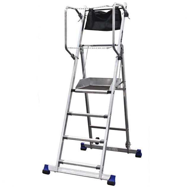 Plateforme individuelle de travail T REX Autostable 4 marches  Plateforme individuelle de travail T REX Autostable 4 marches