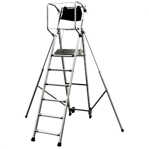 Plateforme individuelle de travail T REX Avec stabilisateur 6 marches Plateforme individuelle de travail T REX Avec stabilisateur 6 marches