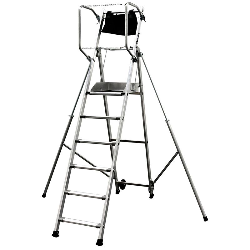 Plateforme individuelle de travail T REX Avec stabilisateur 6 marches Plateforme individuelle de travail T REX Avec stabilisateur 6 marches