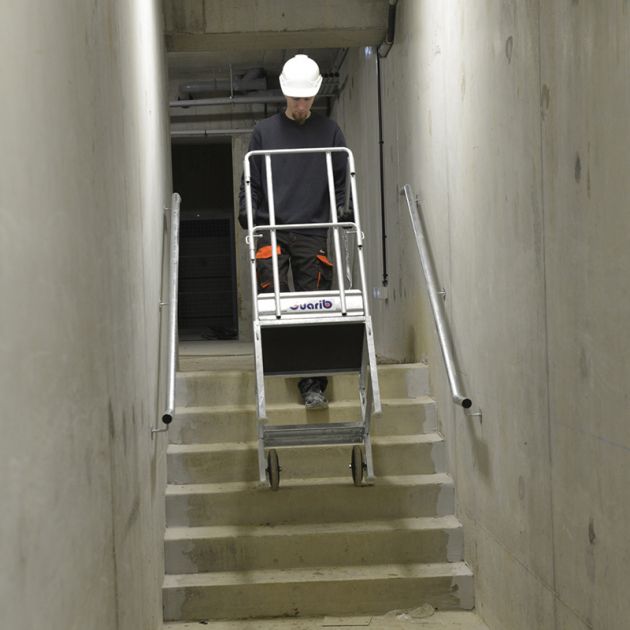 Plateforme individuelle gros oeuvre CABRI transport aisé escaliers
