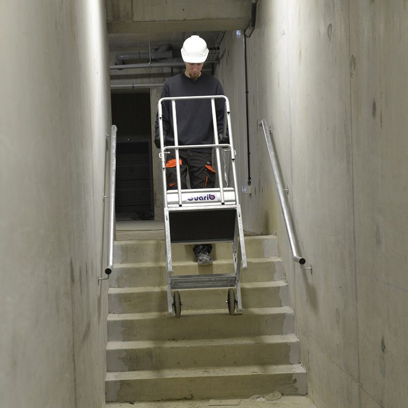 Plateforme individuelle gros oeuvre CABRI transport aisé escaliers