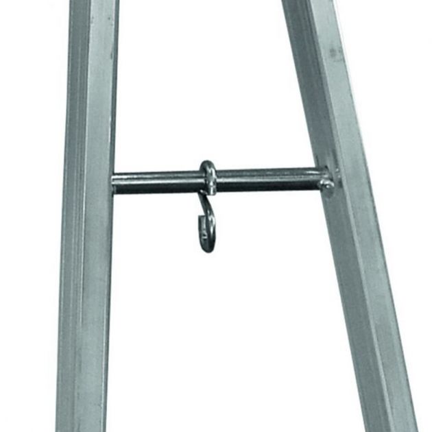 Echelle laveur de vitres en aluminium 1,75m crochet seau Echelle laveur de vitres en aluminium 1,75m crochet seau